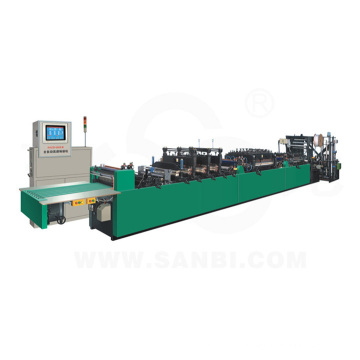 Three-Side Sealing Zipper Standing Bag-making Machine (High-speed (Three-servo)